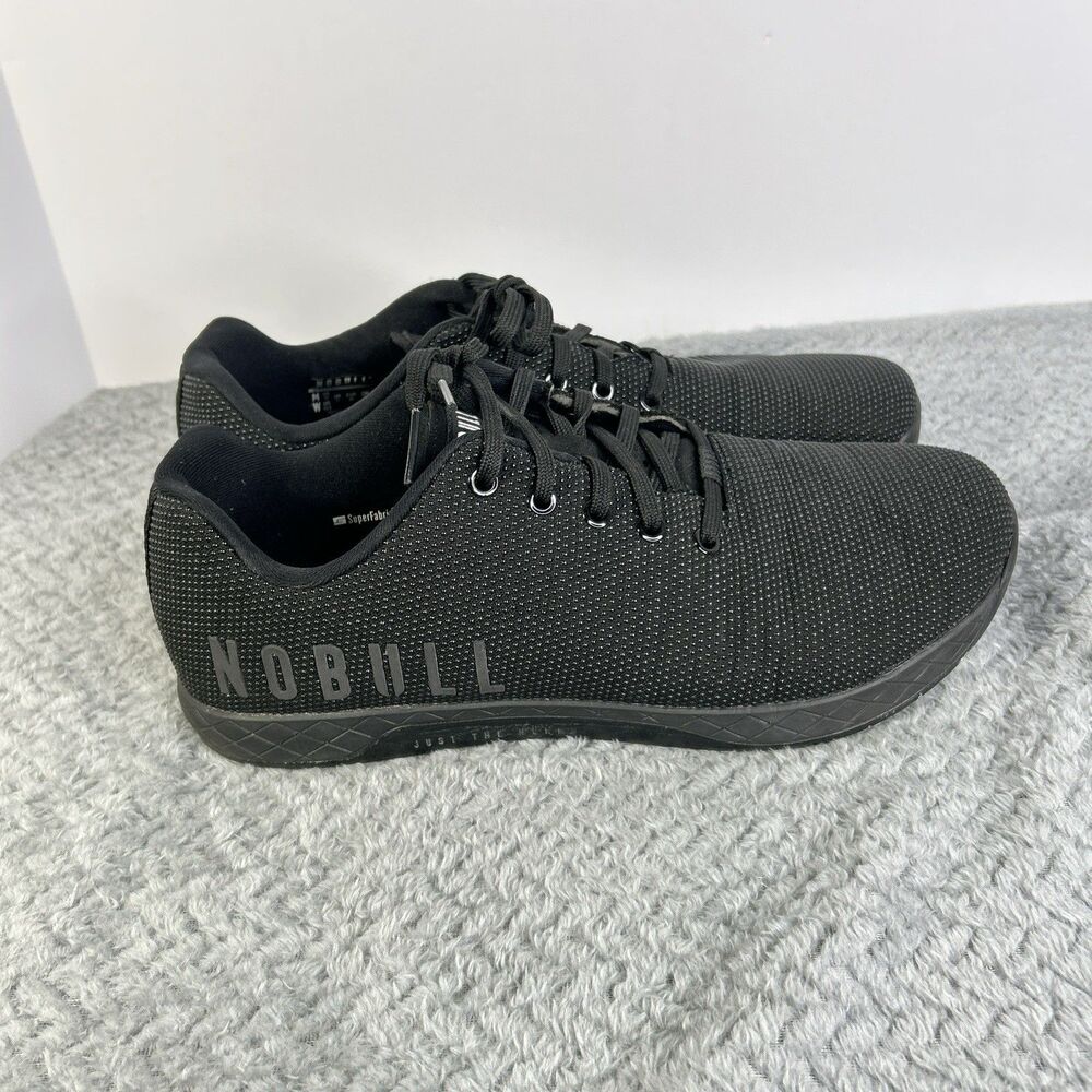 NOBULL Outwork Black Training Sneaker Shoes Men’s 12 Women’s 13.5